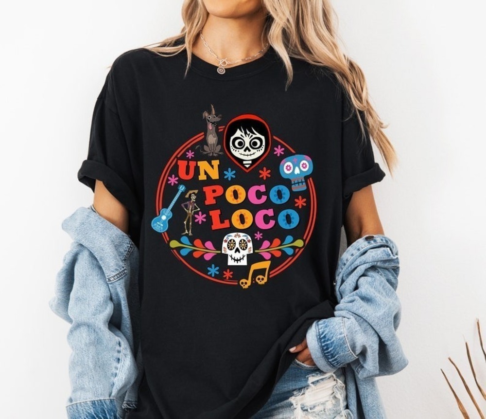 Disney Pixar Coco Miguel Un Poco Loco Shirt Coco Shir
